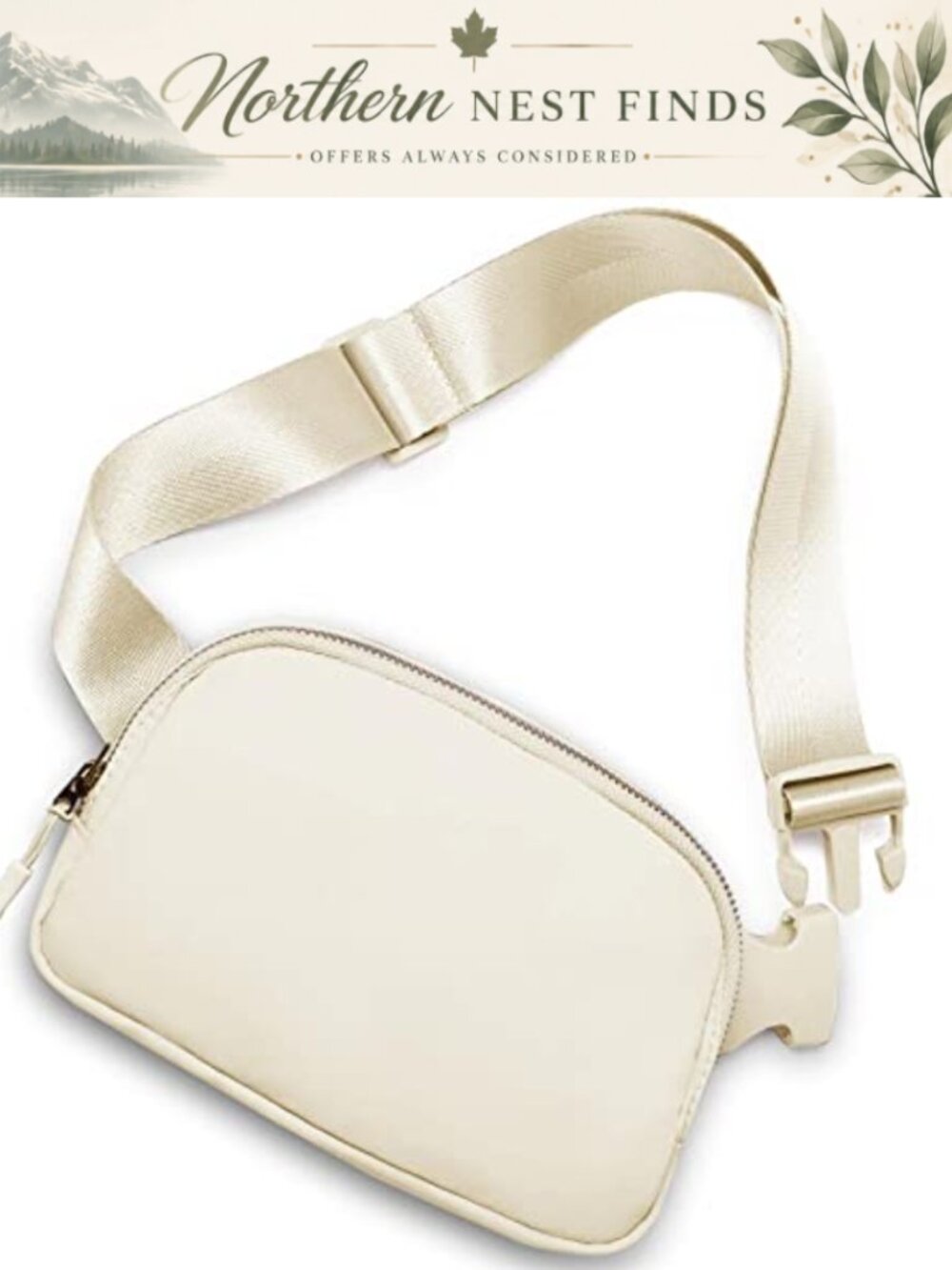 Waterproof Belt Bag Fanny Pack Adjustable Strap Crossbody Travel Gym